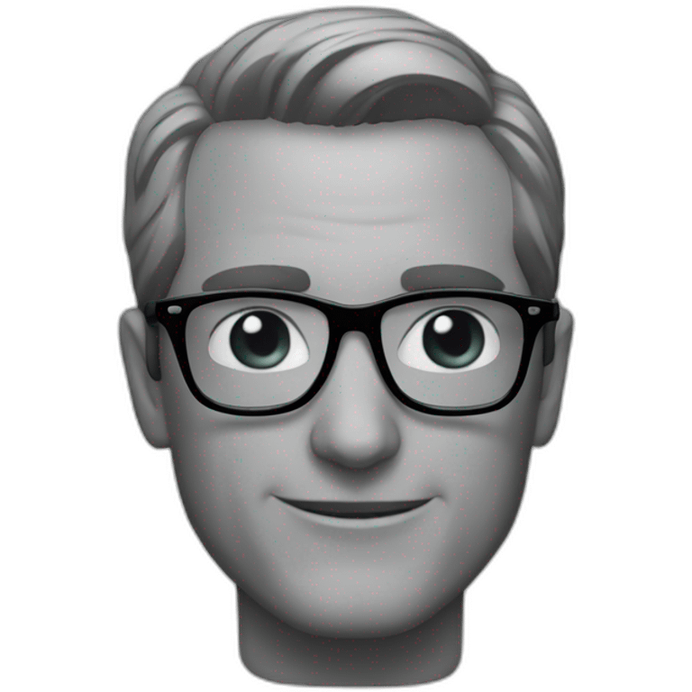 Ivo sanader with glasses and suit emoji