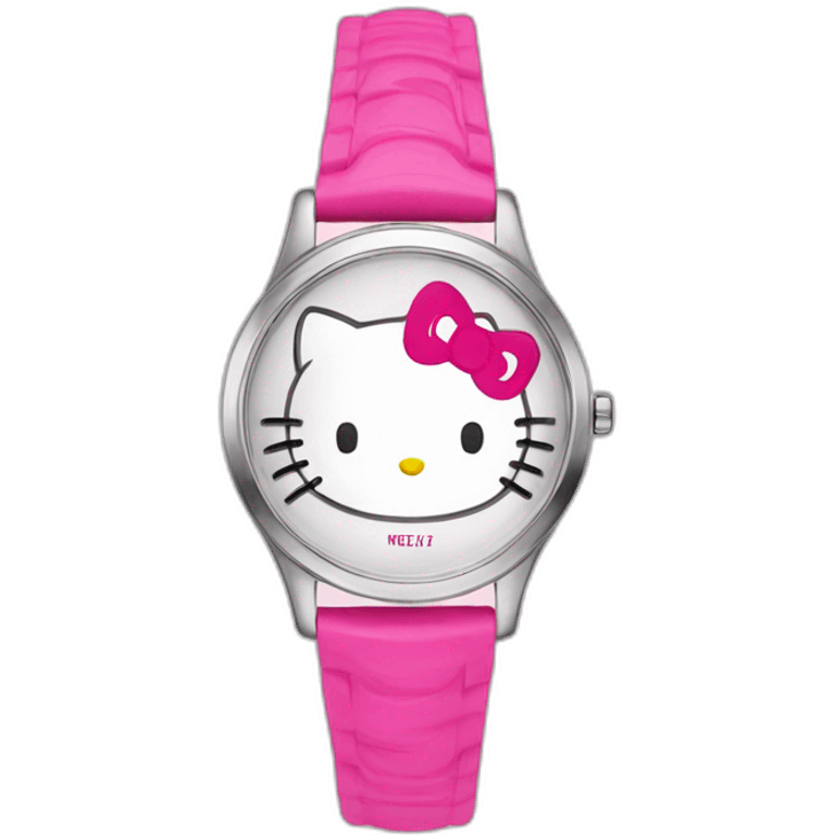 Hello kitty Watch  emoji