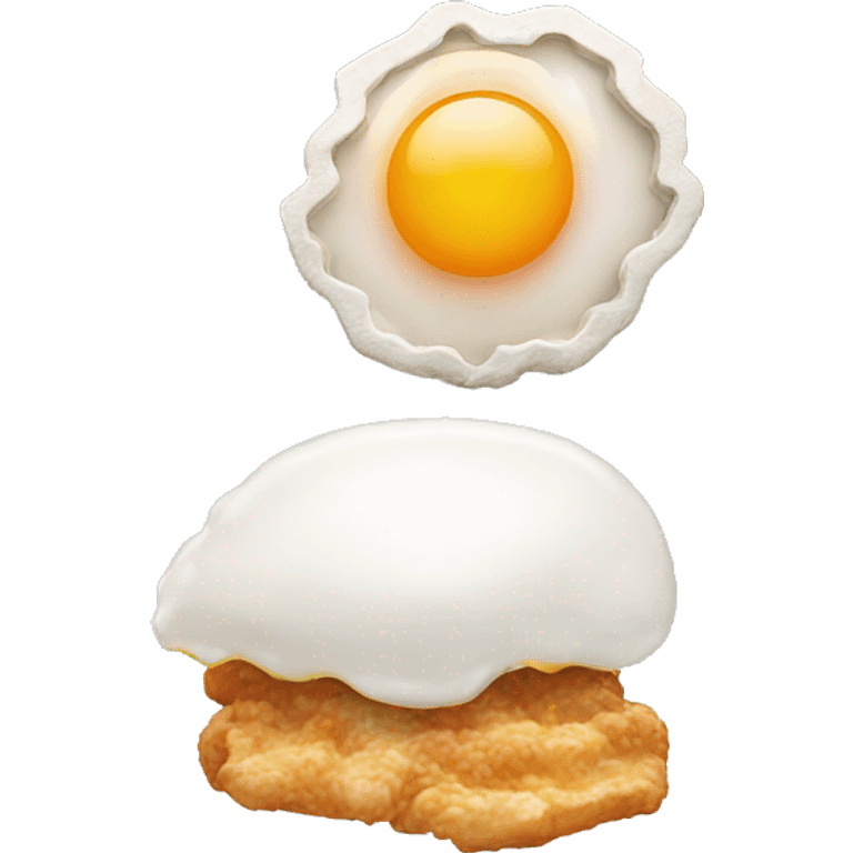 brain fried egg emoji