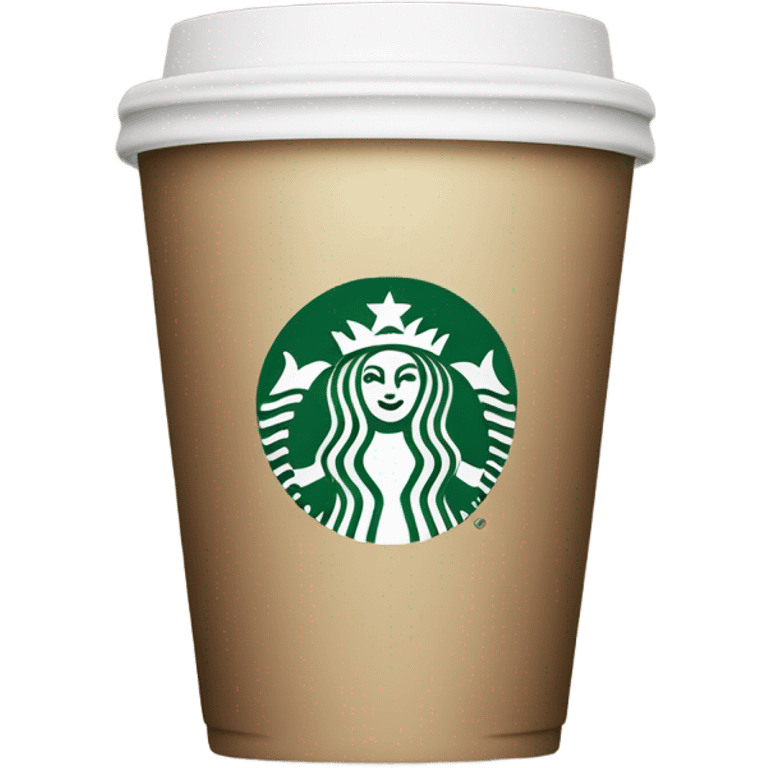 Starbucks cup emoji