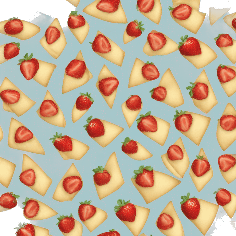 Crepe fraise emoji