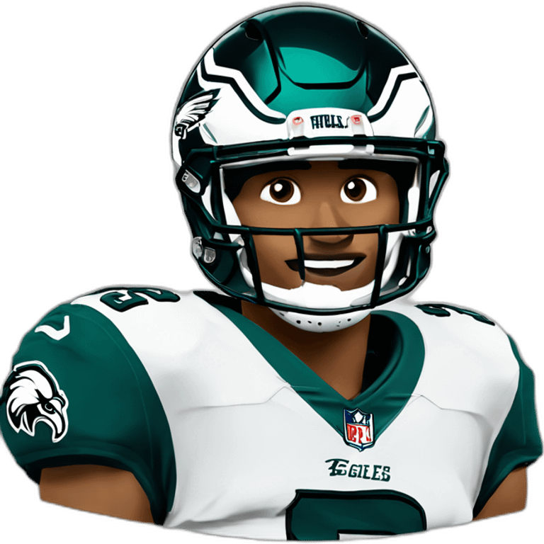 Jalen hurts Philadelphia eagles emoji