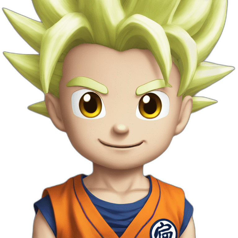 Cute dragon ball emoji