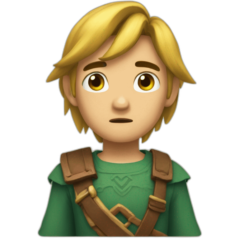 Link triste emoji