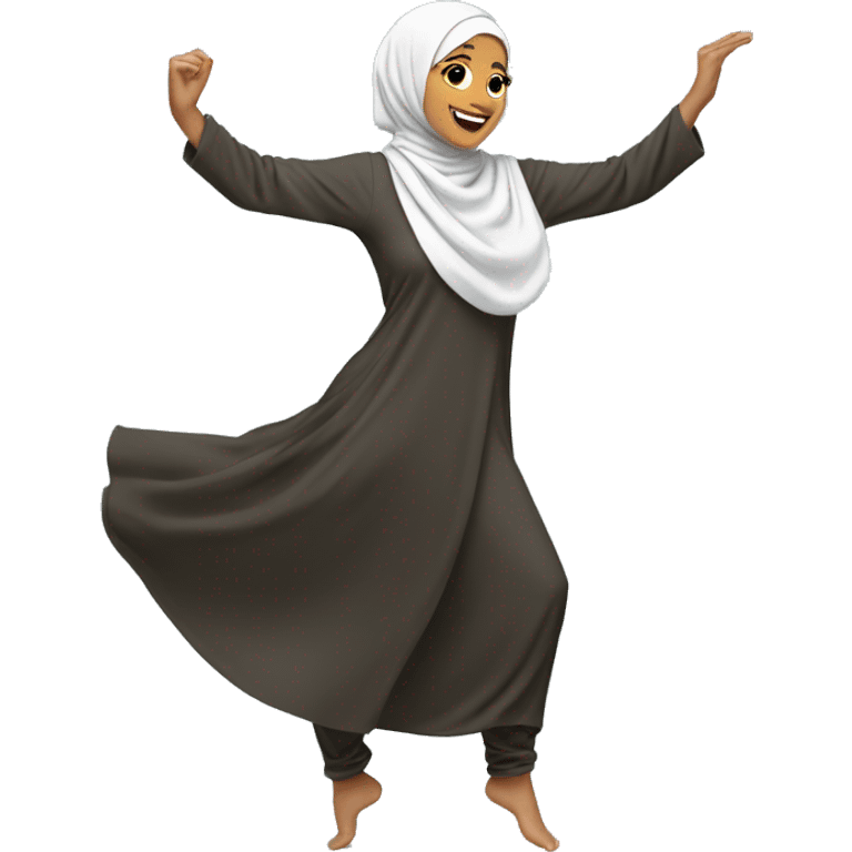 dancing hijabi emoji