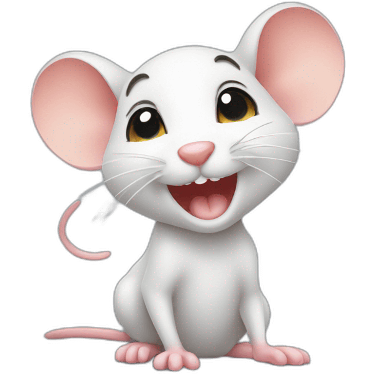 funny cute mouse emoji