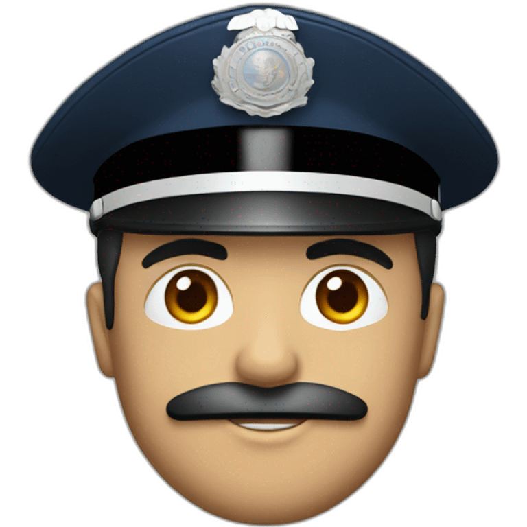 Policía militar emoji