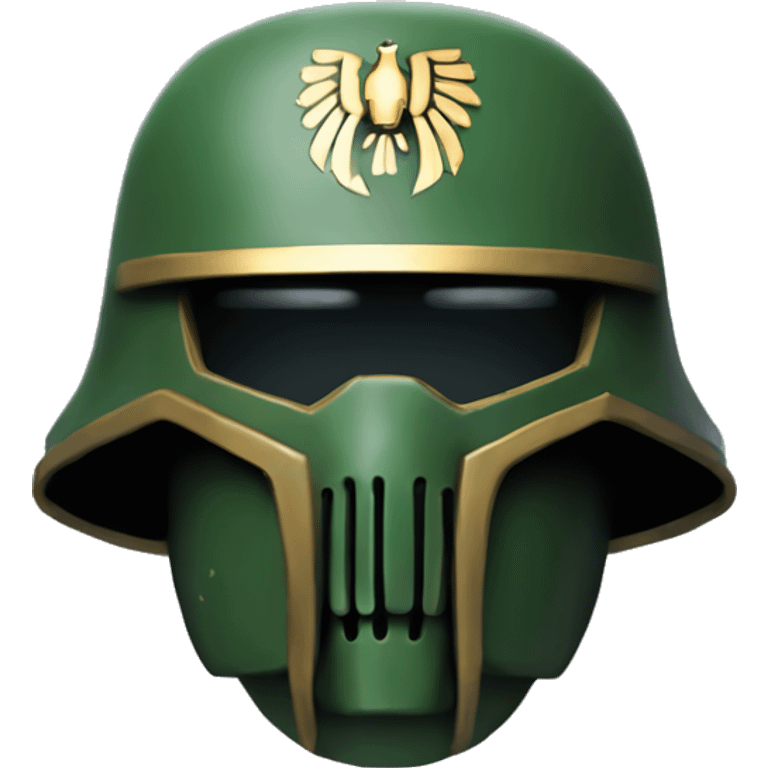 Warhammer 40k Cadian Guardsman Helmet emoji