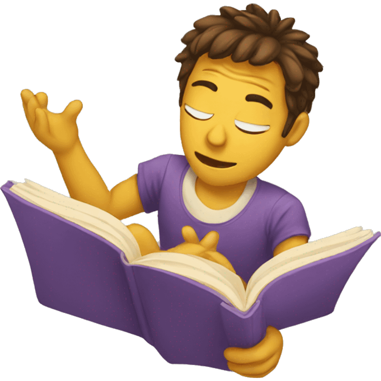 reading emoji