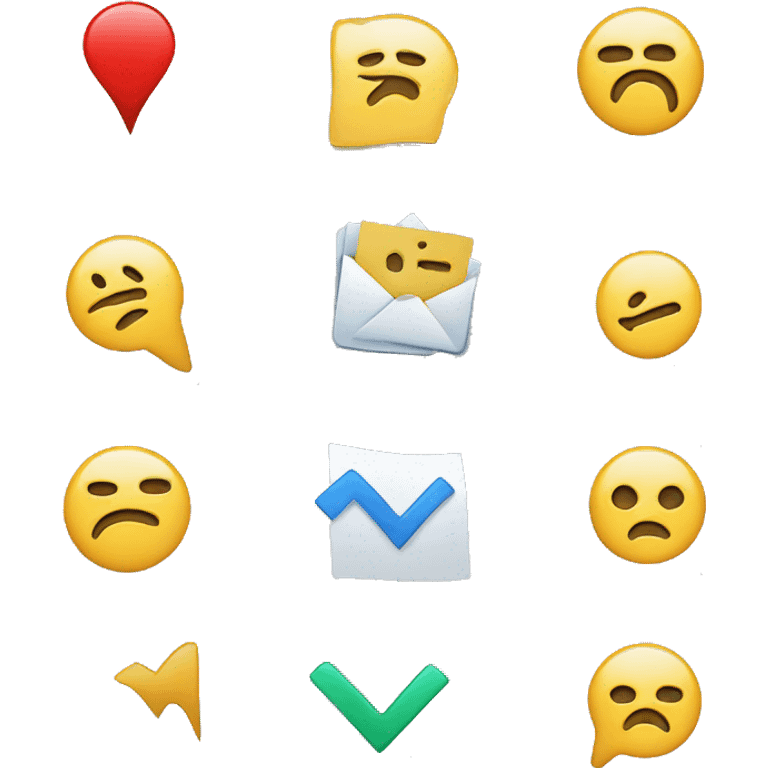 Verification check mark symbols  emoji