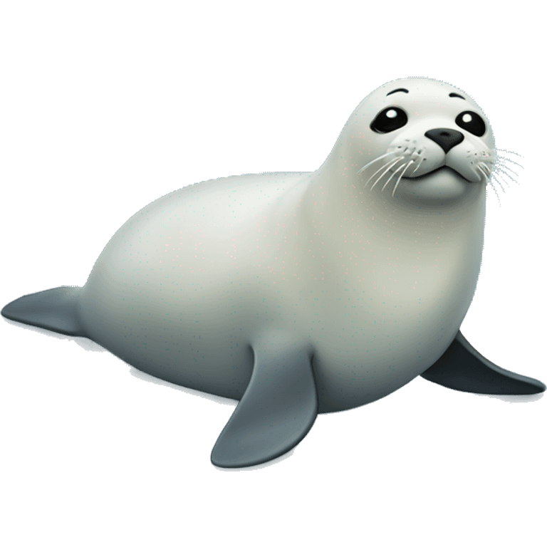 seal on an iceberg emoji