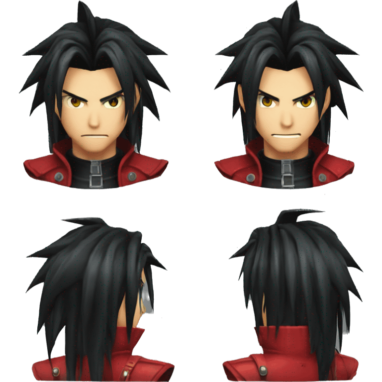 Final Fantasy 7 vincent valentine emoji