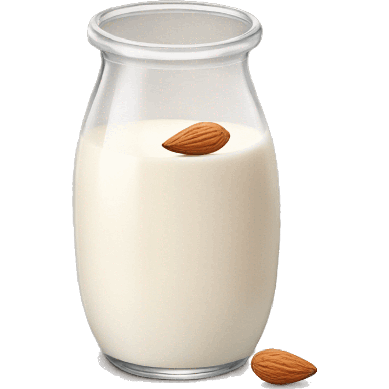 almond milk emoji