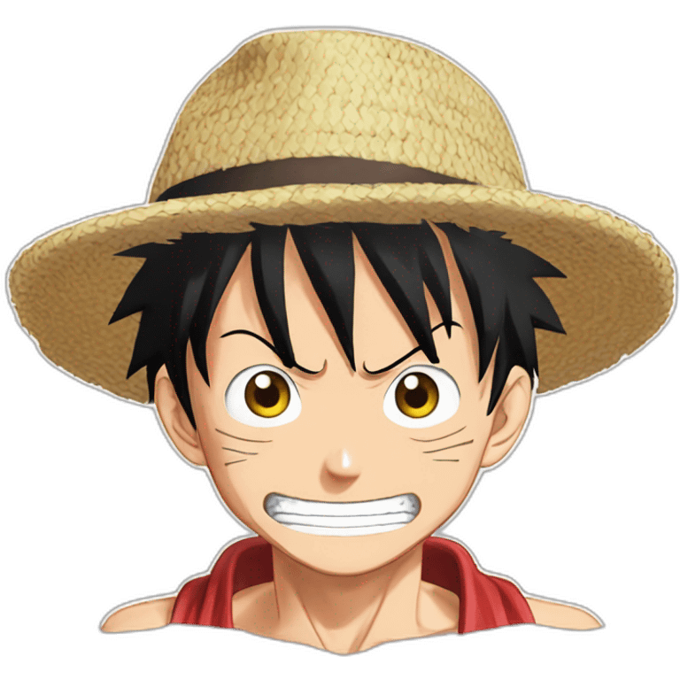 Monkey d Luffy gear 5 emoji