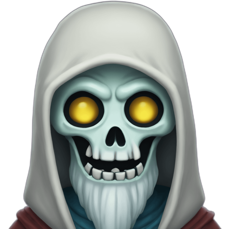 the lich adventure time closeup emoji