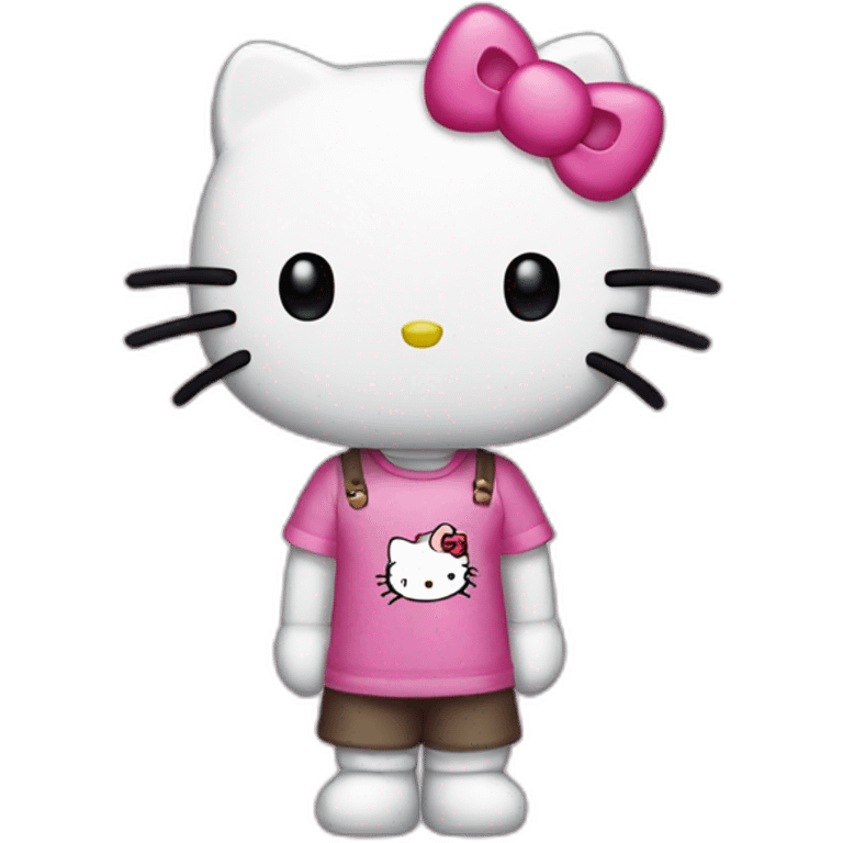 Hello kitty friends emoji