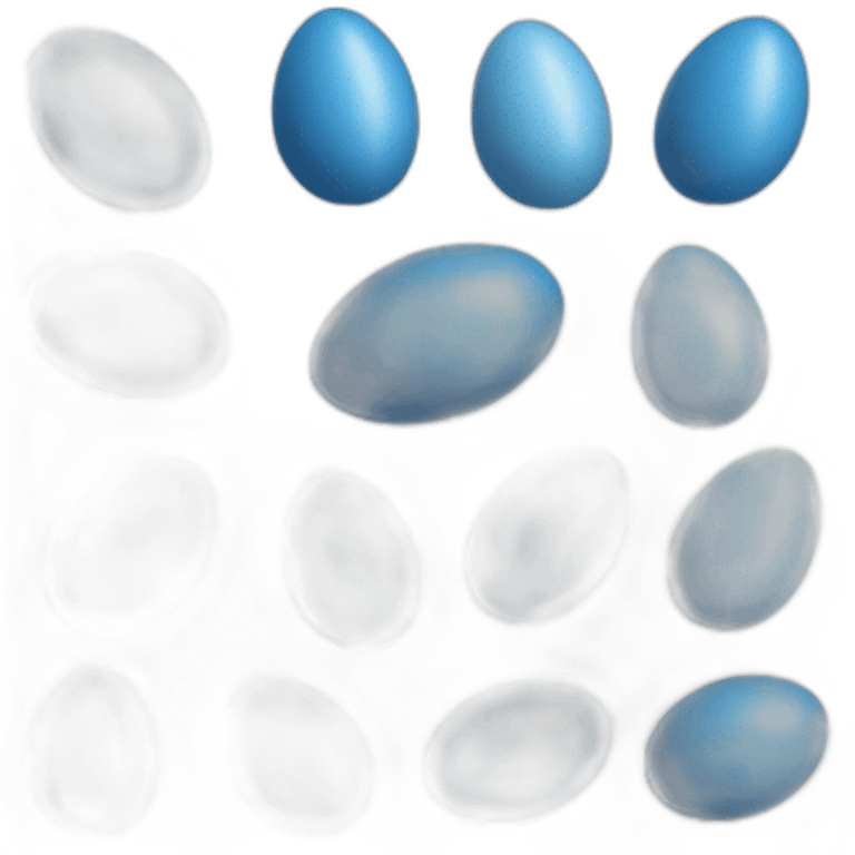 blue eggs Veins emoji