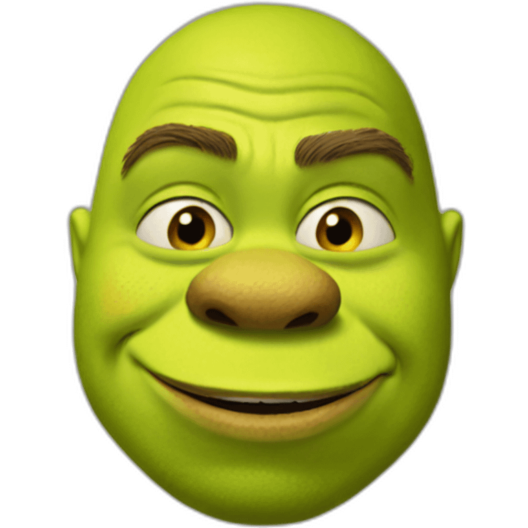 Shrek's kiss emoji