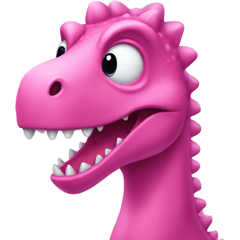 Pink dinosaur  emoji