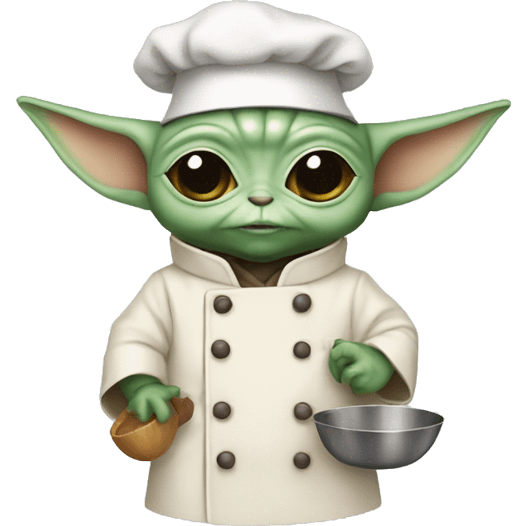 chef baby yoda emoji