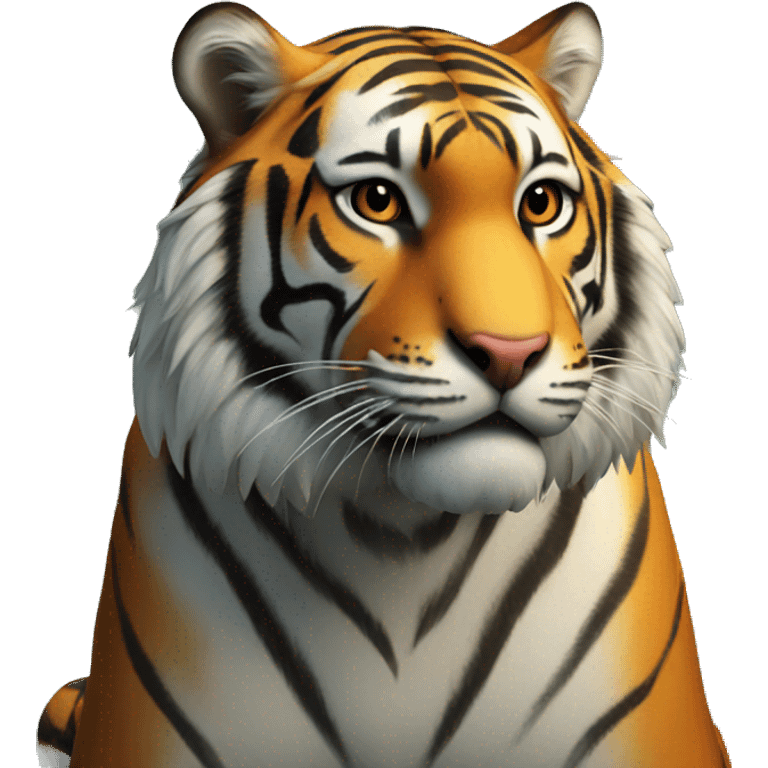 Tiger at river emoji