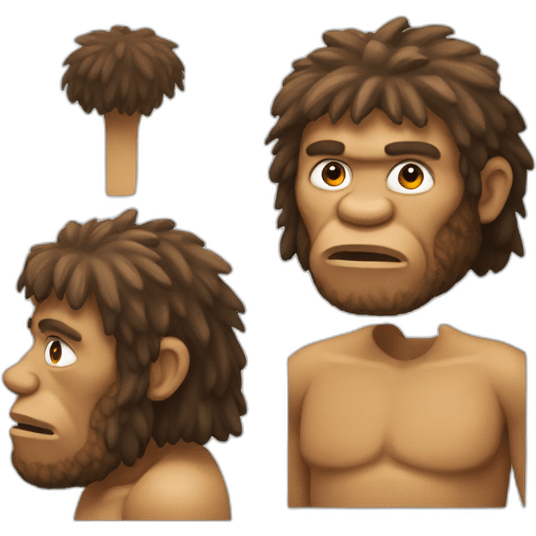 neanderthal Simpson emoji