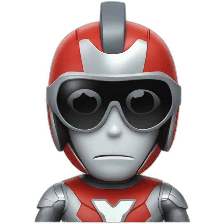 Ultraman with sunglasses emoji