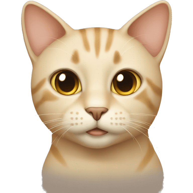 beige cat emoji