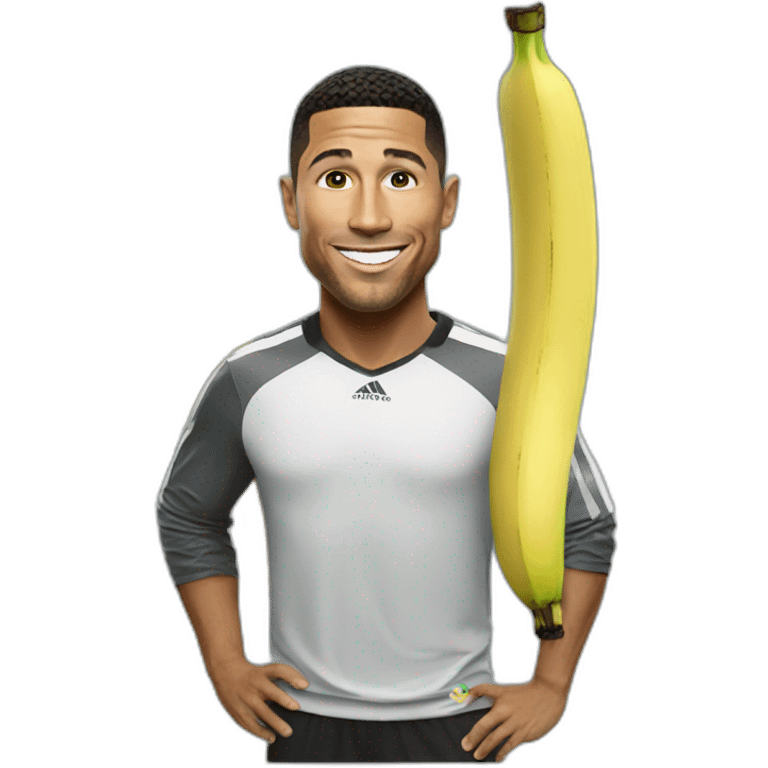 Banana ronaldo emoji