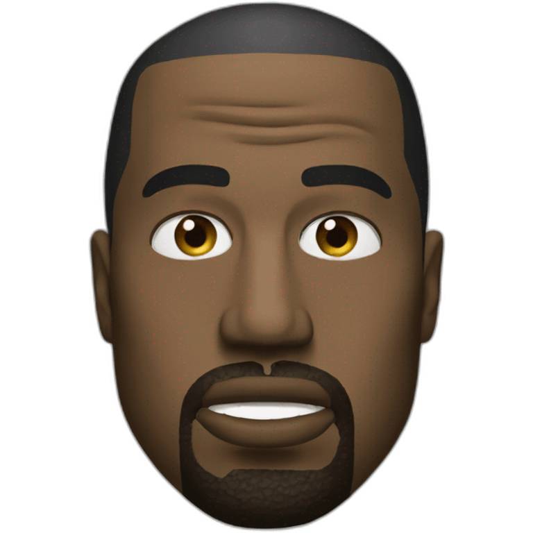 Kanye west mask emoji