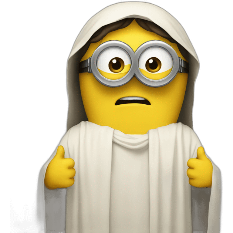 Minion JesusChrist emoji