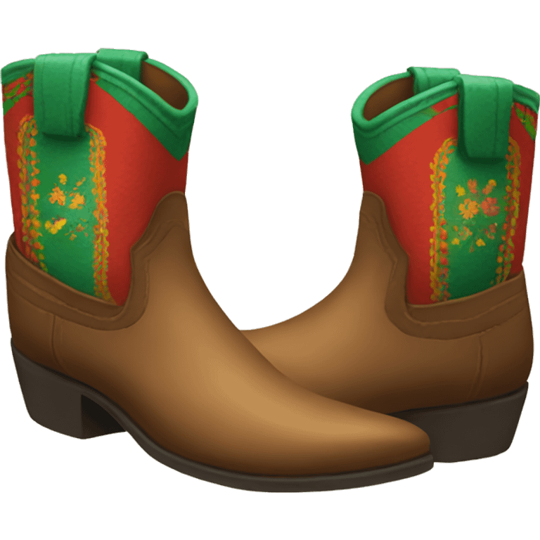 mexican boots emoji