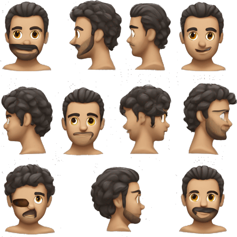 rizador de pelo emoji