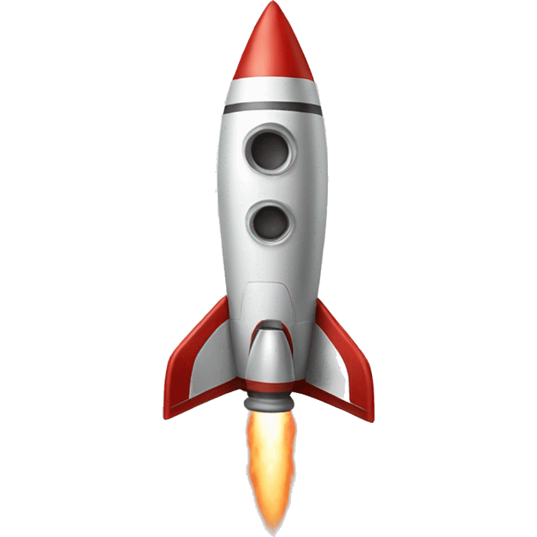 A cool rocket emoji emoji