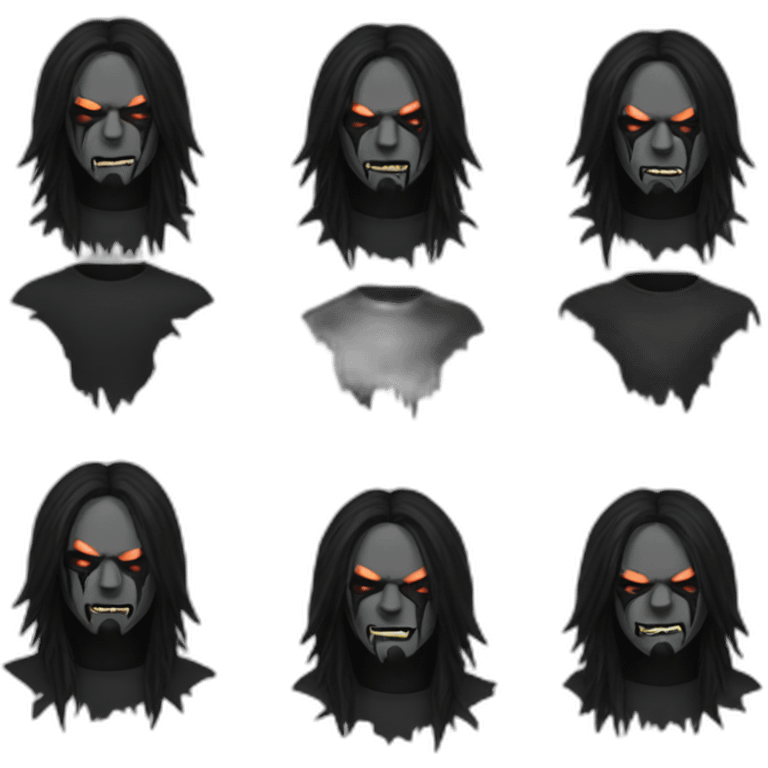 black metal emoji