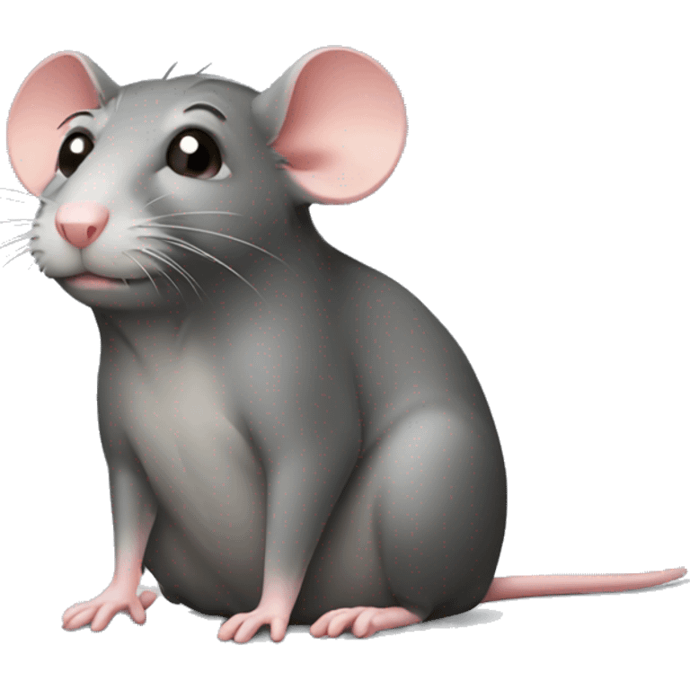 The rat is lonely emoji