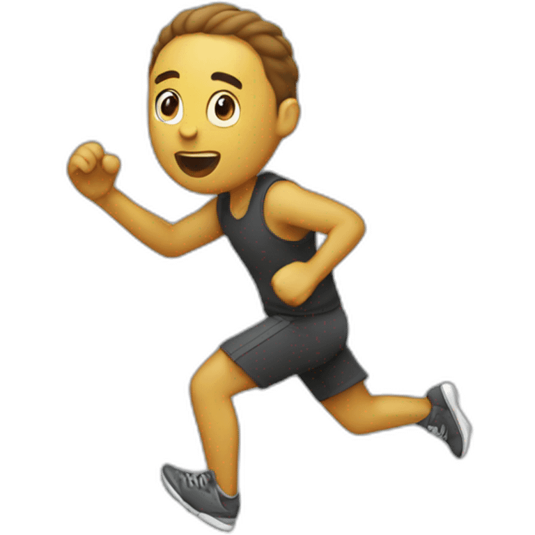 running away from someone emoji