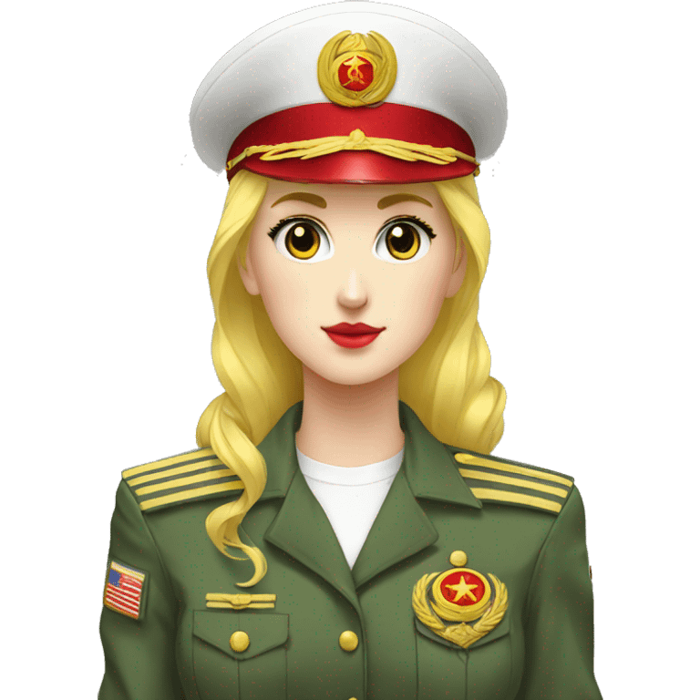 Sailor Moon from ussr on military wear emoji