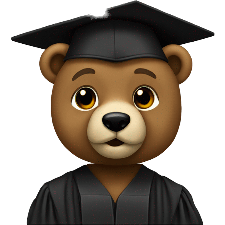 Kanye graduation bear emoji