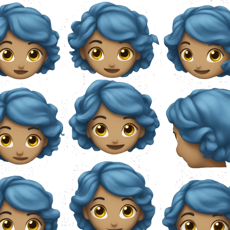 blue-hair-woman emoji