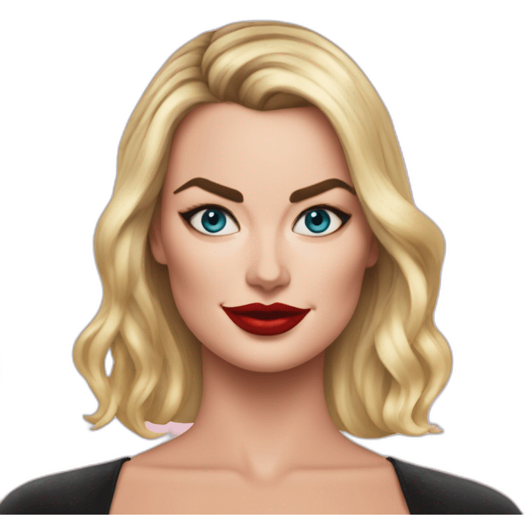 Margot Robbie is Harley Queen emoji