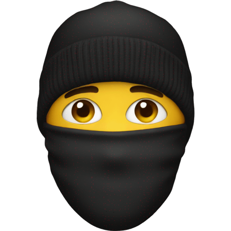 Ski mask  emoji