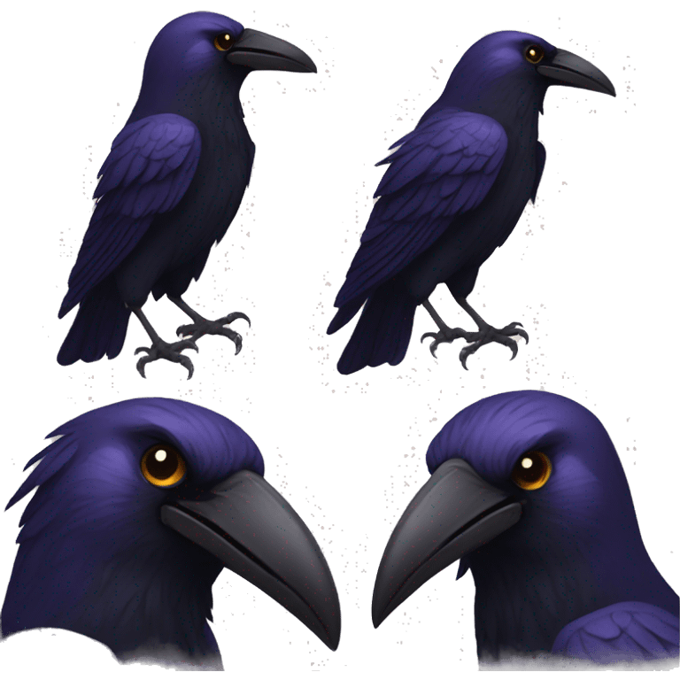 Raven emoji