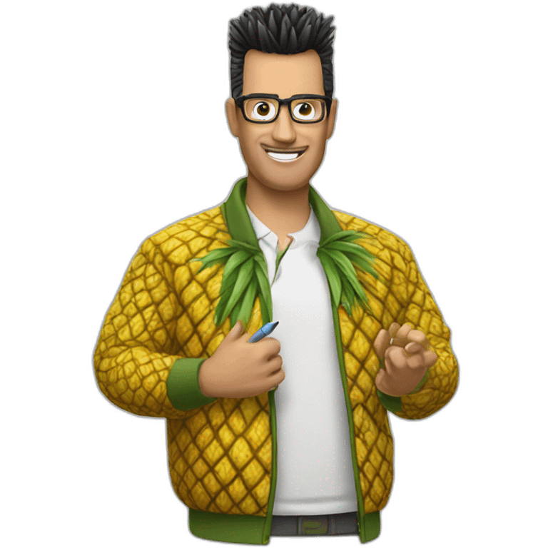 pen pineapple apple pen emoji