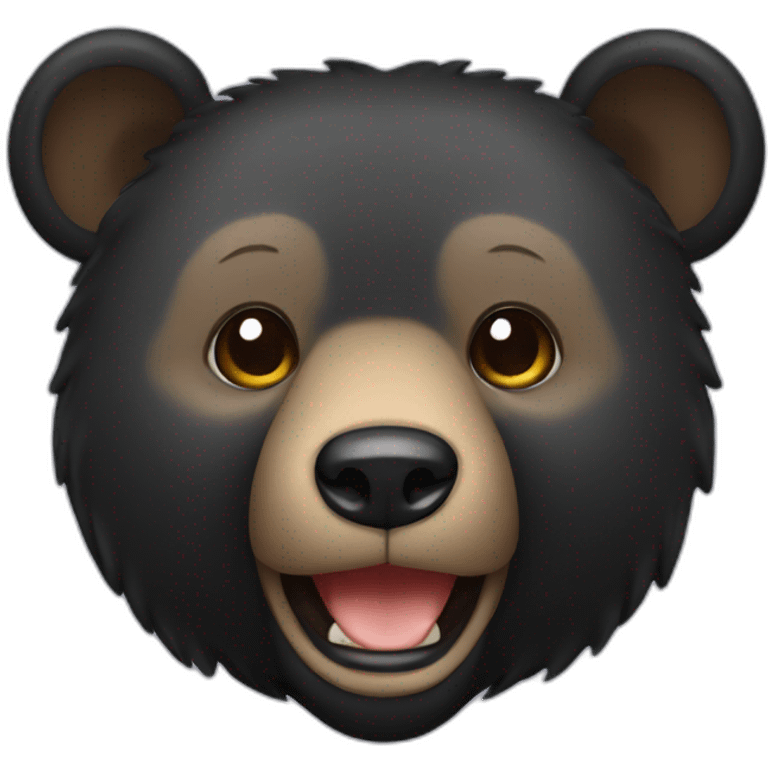 Taiwan black bear emoji