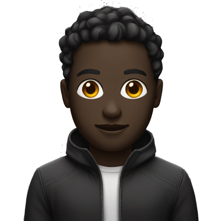  Black Android  emoji