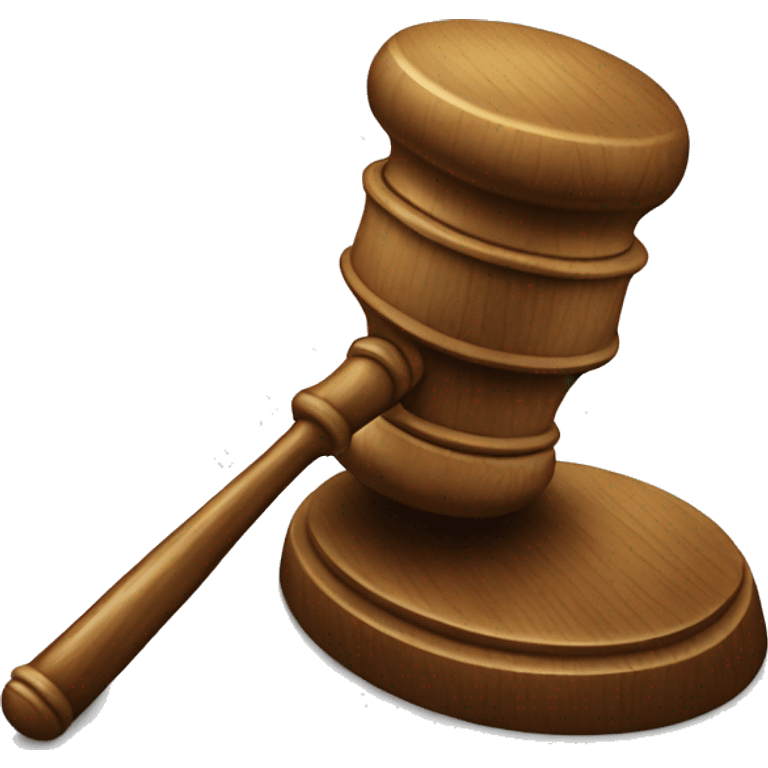 judge gavel emoji