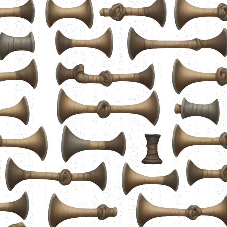 Viking batbattle horn emoji