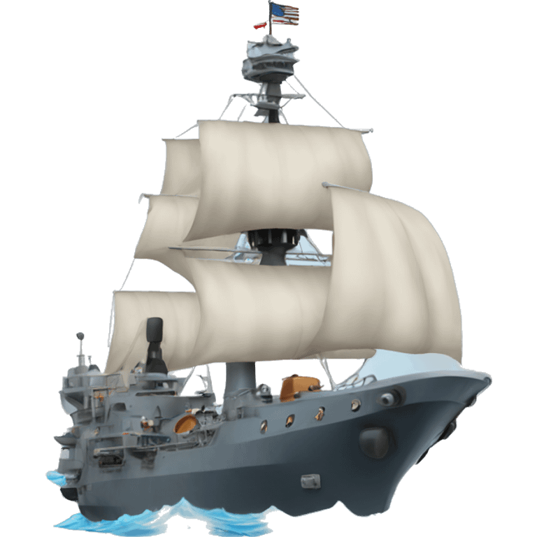 Warship  emoji