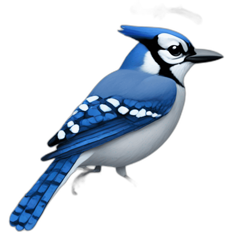 blue jay emoji